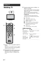 Preview for 12 page of Sony Bravia KDL-26T3000 Operating Instructions Manual