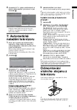 Preview for 109 page of Sony Bravia KDL-26T3000 Operating Instructions Manual