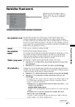 Preview for 129 page of Sony Bravia KDL-26T3000 Operating Instructions Manual