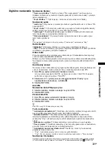 Preview for 167 page of Sony Bravia KDL-26T3000 Operating Instructions Manual