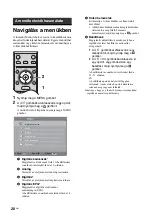 Preview for 190 page of Sony Bravia KDL-26T3000 Operating Instructions Manual