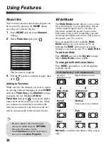 Preview for 22 page of Sony BRAVIA KDL-32BX331 Operating Instructions Manual