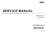 Preview for 2 page of Sony BRAVIA KDL-32EX720 Service Manual