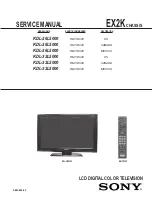 Preview for 2 page of Sony BRAVIA KDL-32L5000 Service Manual