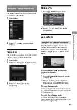 Preview for 11 page of Sony BRAVIA KDL- 32R307F Operating Instructions Manual