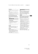 Preview for 3 page of Sony BRAVIA KDL-32R320C Operating Instructions Manual