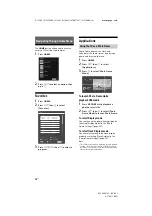 Preview for 14 page of Sony BRAVIA KDL-32R320C Operating Instructions Manual