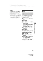 Preview for 15 page of Sony BRAVIA KDL-32R320C Operating Instructions Manual