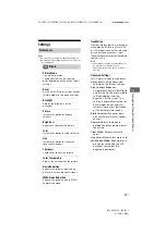 Preview for 17 page of Sony BRAVIA KDL-32R320C Operating Instructions Manual