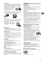 Preview for 5 page of Sony BRAVIA KDL-32R41 B Series Operating Instructions Manual