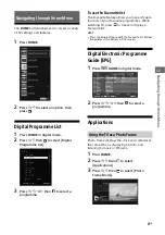 Preview for 11 page of Sony BRAVIA KDL-32R41 B Series Operating Instructions Manual