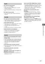 Preview for 27 page of Sony BRAVIA KDL-32R41 B Series Operating Instructions Manual