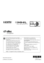 Preview for 32 page of Sony BRAVIA KDL-32R41 B Series Operating Instructions Manual