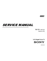 Preview for 2 page of Sony BRAVIA KDL-32R420A Service Manual