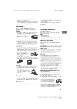 Preview for 5 page of Sony Bravia KDL-32RD43x Operating Instructions Manual