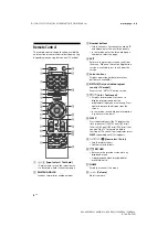 Preview for 8 page of Sony Bravia KDL-32RD43x Operating Instructions Manual