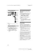 Preview for 12 page of Sony Bravia KDL-32RD43x Operating Instructions Manual