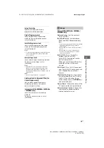 Preview for 23 page of Sony Bravia KDL-32RD43x Operating Instructions Manual