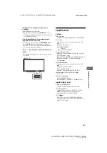 Preview for 35 page of Sony Bravia KDL-32RD43x Operating Instructions Manual