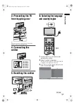 Preview for 5 page of Sony BRAVIA KDL-32S3000 Operating Instructions Manual