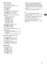 Preview for 5 page of Sony BRAVIA KDL-32W60 A Series Reference Manual