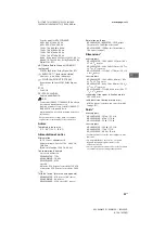 Preview for 99 page of Sony BRAVIA KDL-32W600D Operating Instructions Manual