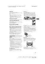 Preview for 3 page of Sony BRAVIA KDL-32W610E Operating Instructions Manual