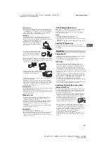 Preview for 5 page of Sony BRAVIA KDL-32W610E Operating Instructions Manual