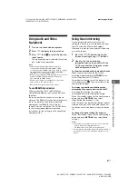 Preview for 31 page of Sony BRAVIA KDL-32W610E Operating Instructions Manual