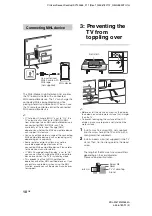 Preview for 10 page of Sony Bravia KDL-32W654A Operating Instructions Manual