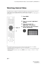 Preview for 18 page of Sony Bravia KDL-32W654A Operating Instructions Manual