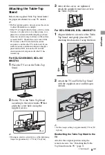 Preview for 5 page of Sony BRAVIA KDL-40NX703 Operating Instructions Manual