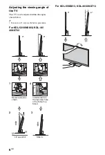 Preview for 6 page of Sony BRAVIA KDL-40NX703 Operating Instructions Manual