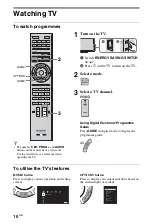 Preview for 10 page of Sony BRAVIA KDL-40NX703 Operating Instructions Manual