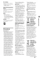 Preview for 23 page of Sony BRAVIA KDL-40NX703 Operating Instructions Manual