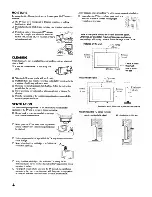 Preview for 4 page of Sony Bravia KDL-40S4100 Operating Instructions Manual