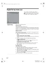 Preview for 32 page of Sony Bravia KDL-40T35 Series Operating Instructions Manual