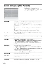 Preview for 32 page of Sony Bravia KDL-40W3000 Operating Instructions Manual