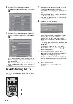 Preview for 6 page of Sony Bravia KDL-46S2000 Operating Instructions Manual