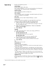 Preview for 32 page of Sony Bravia KDL-46S2000 Operating Instructions Manual