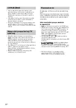 Preview for 88 page of Sony Bravia KDL-46S2000 Operating Instructions Manual