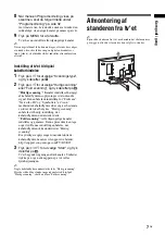 Preview for 7 page of Sony BRAVIA KDL-46V3000 Operating Instructions Manual