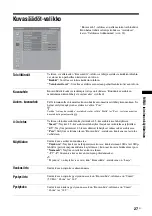 Preview for 67 page of Sony BRAVIA KDL-46V3000 Operating Instructions Manual