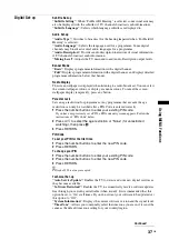 Preview for 203 page of Sony BRAVIA KDL-46V3000 Operating Instructions Manual