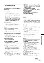 Preview for 207 page of Sony BRAVIA KDL-46V3000 Operating Instructions Manual