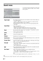 Preview for 26 page of Sony Bravia KDL-46X2000 Operating Instructions Manual