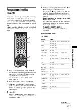 Preview for 41 page of Sony Bravia KDL-46X2000 Operating Instructions Manual