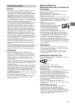 Preview for 59 page of Sony Bravia KDL-55W955B Reference Manual