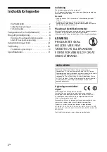 Preview for 110 page of Sony Bravia KDL-55W955B Reference Manual