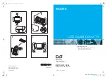 Sony Bravia KDL-W40A12U Operating Instructions Manual preview